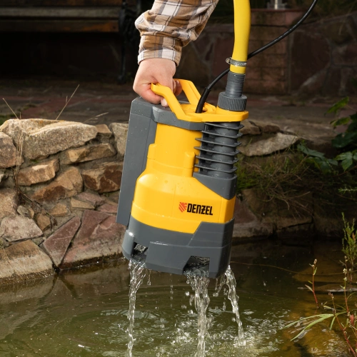 Дренажный насос DPХ450, 450 Вт, подъем 5 м, 9000 л/ч Denzel по ценам производителя в Челябинске с доставкой по всей России