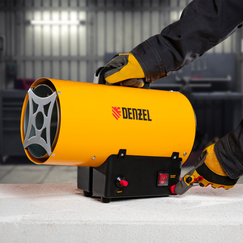 Газовая тепловая пушка GHG-10, 10 кВт, 300 м3/ч, пропан-бутан Denzel по ценам производителя в Челябинске с доставкой по всей России