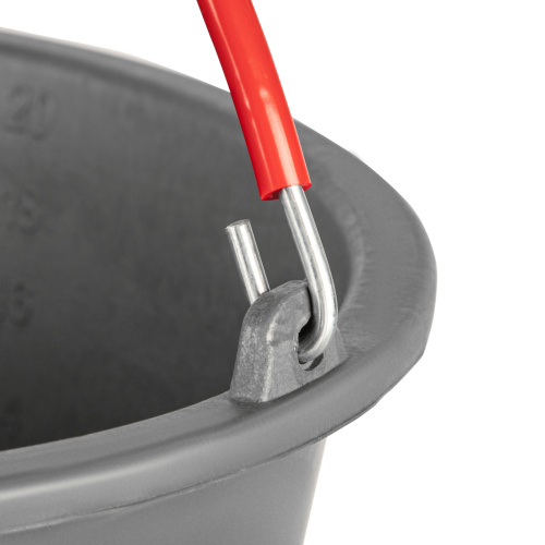 Ведро строительное пластмассовое 20 л, ударопрочное, обрезиненная ручка Matrix по ценам производителя в Челябинске с доставкой по всей России