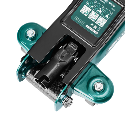 Домкрат гидравлический подкатной, 2 т, 85-330 мм, низкий подхват, в пласт. кейсе Сибртех по ценам производителя в Челябинске с доставкой по всей России