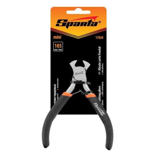 Кусачки торцевые Mini, 105 мм, никелированные, авторазжим Sparta по ценам производителя в Челябинске с доставкой по всей России