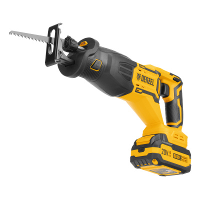 Пила сабельная аккумуляторная бесщет. RS-250, Li-Ion, 20 В Denzel по ценам производителя в Челябинске с доставкой по всей России