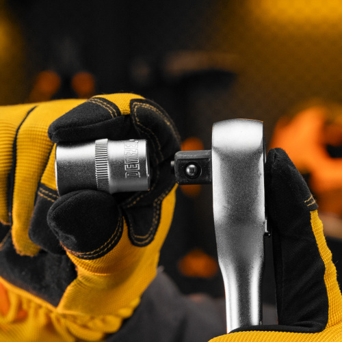 Ключ-трещотка 1/2", 90 зубьев, с быстрым сбросом, CrV Denzel по ценам производителя в Челябинске с доставкой по всей России