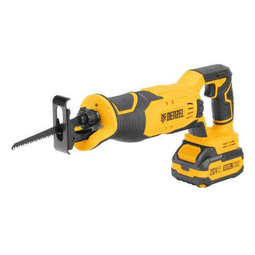 Пила сабельная аккумуляторная RS-180, Li-Ion, 20 В Denzel по ценам производителя в Челябинске с доставкой по всей России
