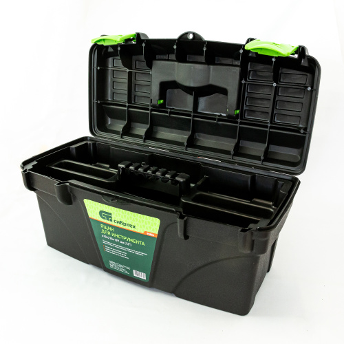 Ящик для инструмента, 410 х 215 х 197 мм, 16", пластик Сибртех по ценам производителя в Челябинске с доставкой по всей России