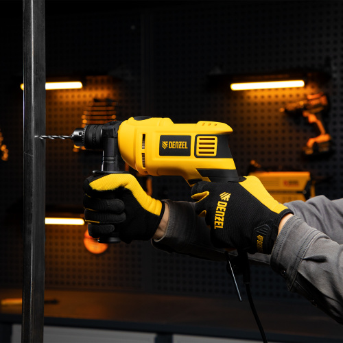 Дрель ударная ID-750, 750 Вт, 0-3000 об/мин, 48000 уд/мин Denzel по ценам производителя в Челябинске с доставкой по всей России