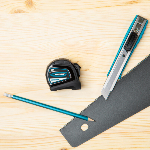 Рулетка "Doppelhaken",2 м x 16 мм,односторонний зацеп,Нейлон,двусторонняя шкала,автоматическая фиксация Gross по ценам производителя в Челябинске с доставкой по всей России