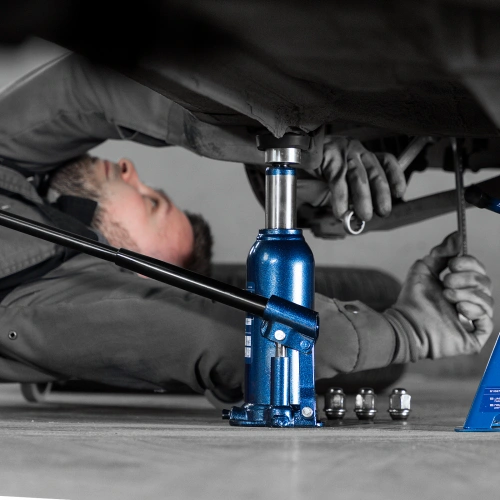 Домкрат гидравлический бутылочный, 6 т, h подъема 207-404 мм Stels по ценам производителя в Челябинске с доставкой по всей России