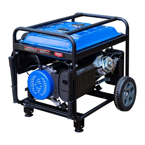 Генератор бензиновый Dinking DKA6500EW (6,5кВт, электростартер, 15лс, колёса) по ценам производителя в Челябинске с доставкой по всей России