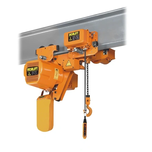 3т 6м УСВ таль цепная ТЭЦ OCALIFT M03-01LHS М5 380в передвижная односкоростная купить в Москве с доставкой по всей России | ProtosMarket.ru