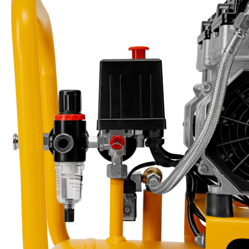 Компрессор безмасляный, малошумный DLS 1500/50, 1500 ВТ, 2x750, 50 л, 260 л/мин Denzel по ценам производителя в Челябинске с доставкой по всей России