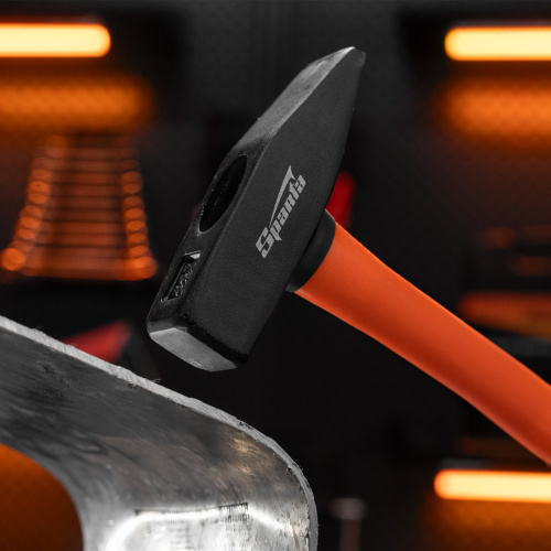 Молоток слесарный, 800 г, фибергласовая обрезиненная рукоятка Sparta по ценам производителя в Челябинске с доставкой по всей России