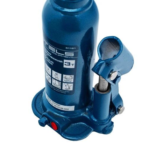 Домкрат гидравлический бутылочный, 3 т, h подъема 188-363 мм Stels по ценам производителя в Челябинске с доставкой по всей России