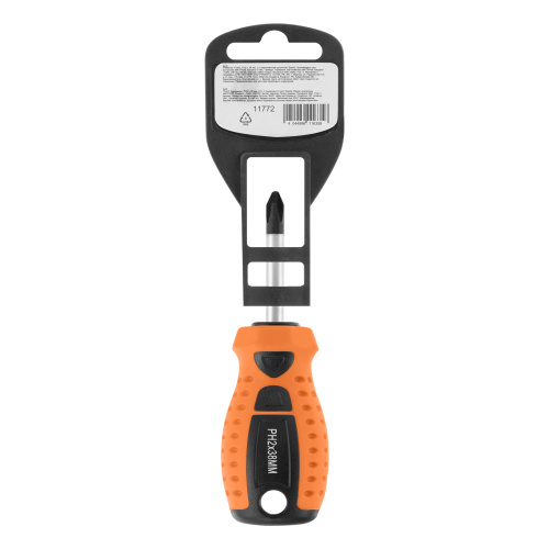 Отвертка "Point", PH2 х 38 мм, CS, двухкомпонентная рукоятка Sparta по ценам производителя в Челябинске с доставкой по всей России