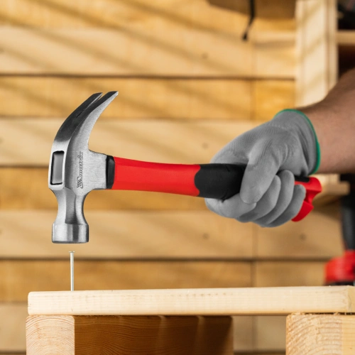 Молоток-гвоздодер optimal, 450 г, фибергласовая обрезиненная рукоятка Matrix по ценам производителя в Челябинске с доставкой по всей России