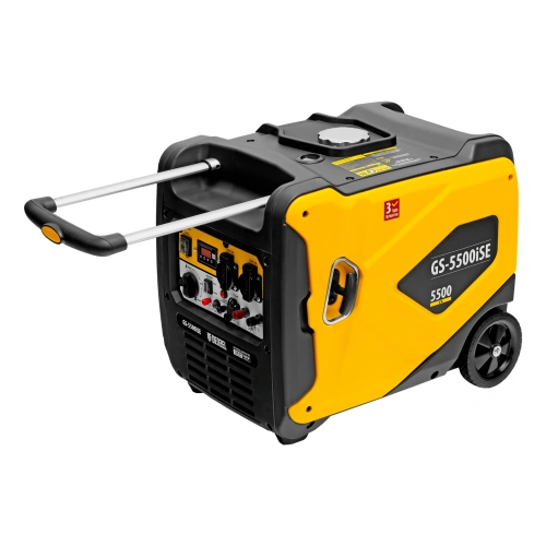 Генератор инверторный GS-5500iSE, 5,5 кВт, 230 В, закрытый корпус,электростартер Denzel по ценам производителя в Челябинске с доставкой по всей России