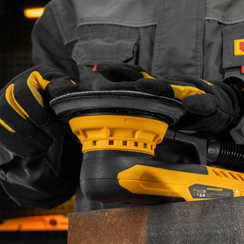 Машина шлифовальная орбитальная бесщет OS-150-BL, 350 Вт, 4000-10000 об/мин Denzel по ценам производителя в Челябинске с доставкой по всей России