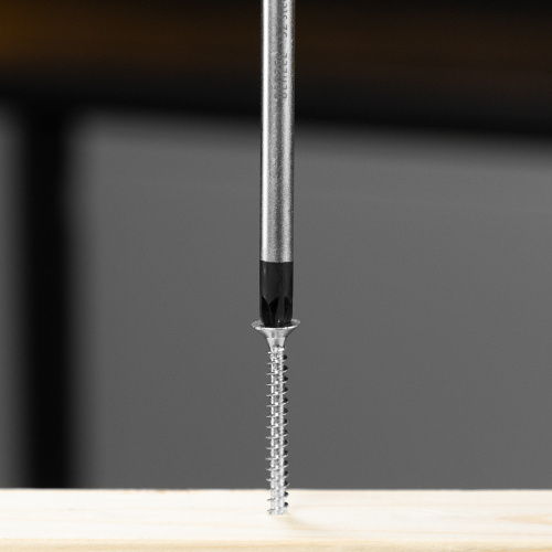 Отвертка, PZ3x150 мм, S2, 3к рукоятка Denzel по ценам производителя в Челябинске с доставкой по всей России