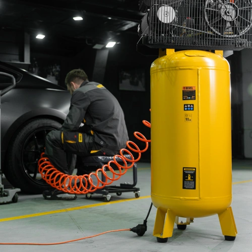 Компрессор воздушный BCV2200/100V, ременный привод , 2.3 кВт, 100 литров, 440 л/мин Denzel по ценам производителя в Челябинске с доставкой по всей России