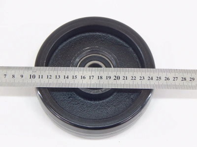 Колесо полиуретан 150х50 мм с подшипником для тележек гидравлических BFWL/BFL10/BFL15 по ценам производителя в Челябинске с доставкой по всей России