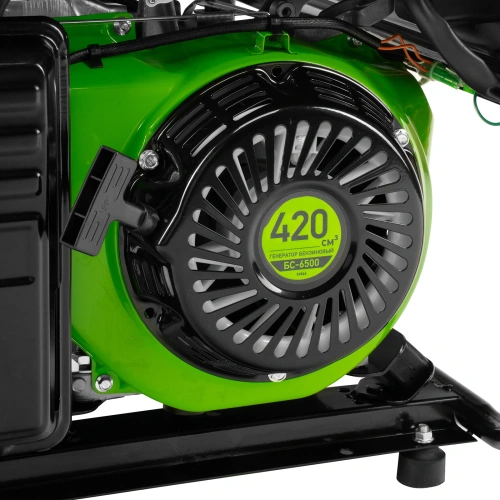 Генератор бензиновый БС-6500, 5.5 кВт, 230В, четырехтактный, 25 л, ручной стартер Сибртех по ценам производителя в Челябинске с доставкой по всей России