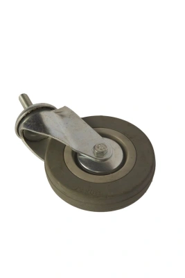 Колесо аппаратное поворотное SCtg 55 120 мм с болтом (серое) (F) по ценам производителя в Челябинске с доставкой по всей России