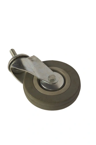 Колесо аппаратное поворотное SCtg 55 120 мм с болтом (серое) (F) по ценам производителя в Челябинске с доставкой по всей России