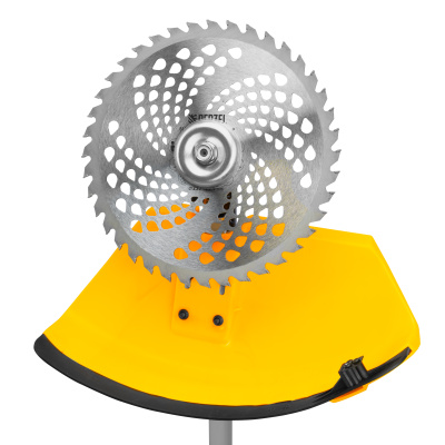 Триммер бензиновый DT-52E, 52 см3, неразъемная штанга, электростартер, состоит из 2 частей Denzel по ценам производителя в Челябинске с доставкой по всей России