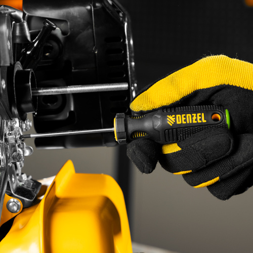 Отвертка PZ0x75 мм, CrV, трехкомпонентная рукоятка Denzel по ценам производителя в Челябинске с доставкой по всей России