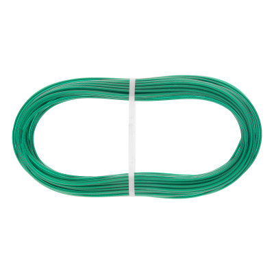 Трос металлополимерный зеленый ПР-2.5, толщина 2.5 мм, моток 20 метров Сибртех по ценам производителя в Челябинске с доставкой по всей России