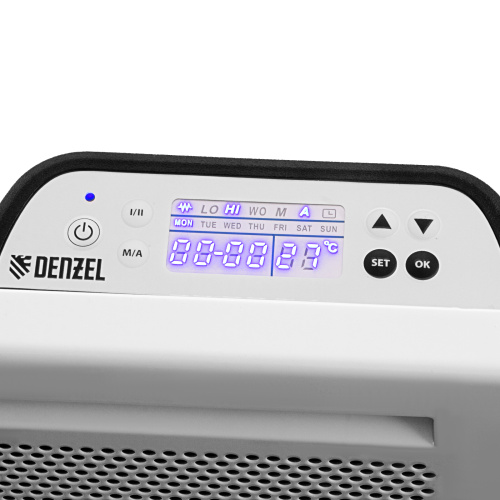 Конвектор гибридный электрический HybridX-2000, ИК нагреватель, цифровой термостат Denzel по ценам производителя в Челябинске с доставкой по всей России