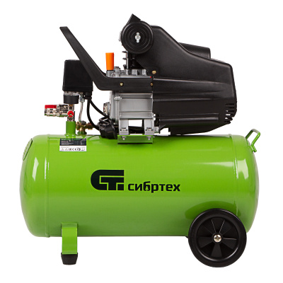 Компрессор воздушный КК-1500/50, 1.5 кВт, 198 л/мин, 50 л, прямой привод, масляный Сибртех по ценам производителя в Челябинске с доставкой по всей России