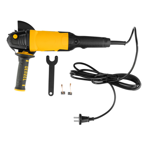 Машина шлифовальная угловая AG125-1100A, 1100 Вт, 125 мм, 3000-11000 об/мин Denzel по ценам производителя в Челябинске с доставкой по всей России