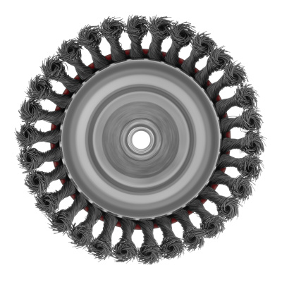 Щетка для УШМ, 150 мм, М14, "чашка", крученая проволока 0.5 мм Matrix по ценам производителя в Челябинске с доставкой по всей России