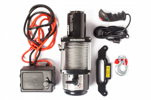 Лебедка (2720 кг/20 м) автомобильная TOR 12 V P6000 по ценам производителя в Челябинске с доставкой по всей России