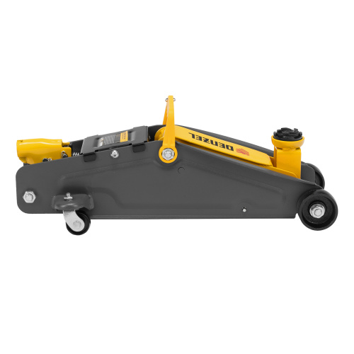 Домкрат гидравлический подкатной с фиксатором, 2,8 т, 135-385 мм Denzel по ценам производителя в Челябинске с доставкой по всей России