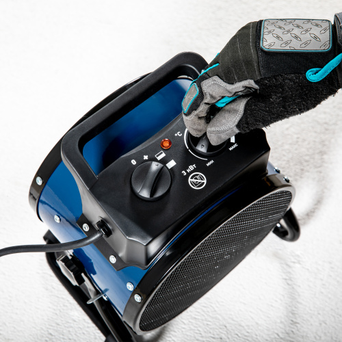 Тепловая пушка, керамический нагреватель K3, 3 режима, 230В, 1500/3000 Вт Сибртех по ценам производителя в Челябинске с доставкой по всей России