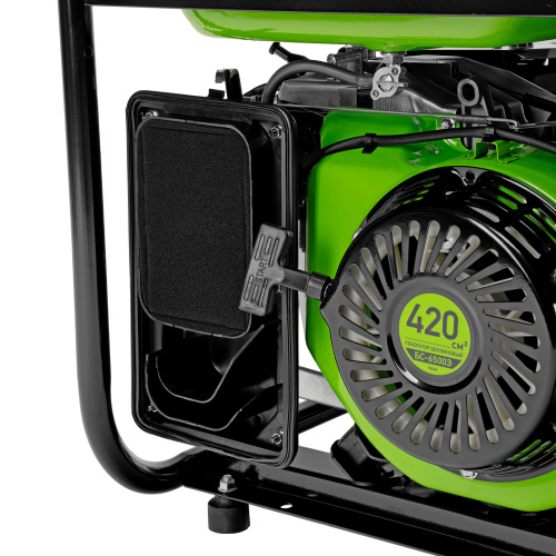 Генератор бензиновый БС-6500Э, 5.5 кВт, 230В, четырехтактный, 25 л, электростартер Сибртех по ценам производителя в Челябинске с доставкой по всей России