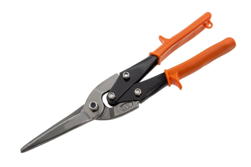 Ножницы по металлу, удлиненные, 290 мм, пряморежущие, обрезиненные рукоятки Sparta по ценам производителя в Челябинске с доставкой по всей России