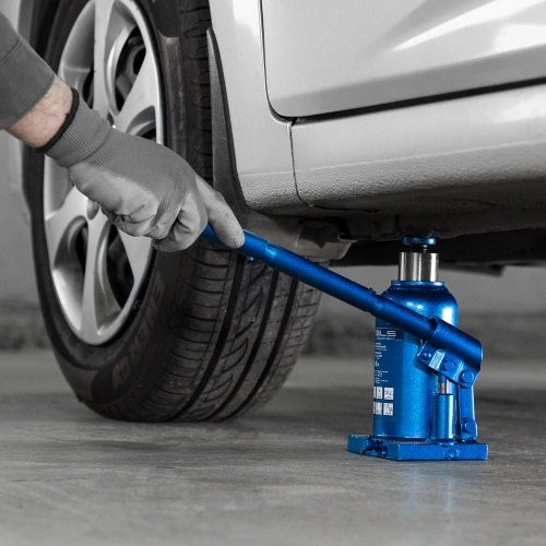 Домкрат гидравлический бутылочный телескопический, 6 т, H подъема 170-420 мм Stels по ценам производителя в Челябинске с доставкой по всей России