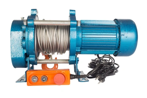Лебедка электрическая  300 кг  30 м с канатом 220 В TOR KCD по ценам производителя в Челябинске с доставкой по всей России