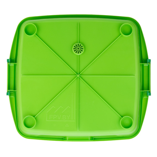 Переносной контейнер-мойка для решетки-гриль и продуктов, 48x48 см Palisad по ценам производителя в Челябинске с доставкой по всей России