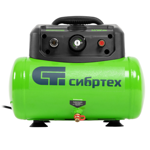Компрессор воздушный безмаслянный BL 1100/6 1100Вт, ресивер 6 литров, 180 л/мин Сибртех по ценам производителя в Челябинске с доставкой по всей России