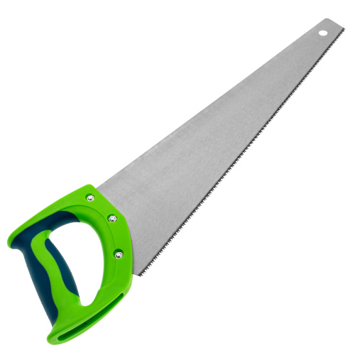 Ножовка по дереву "Зубец", 400 мм, 11 TPI, зуб 2D, каленый зуб, 2-х компонентная рукоятка Сибртех по ценам производителя в Челябинске с доставкой по всей России