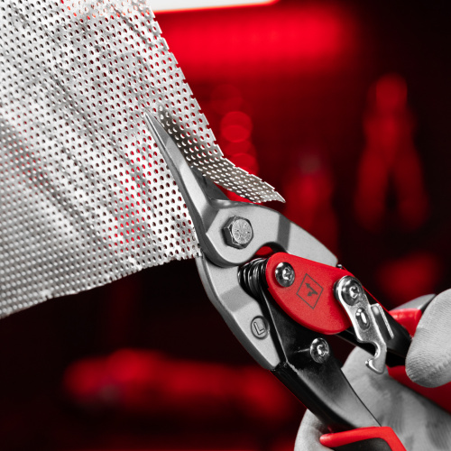 Ножницы по металлу, 250 мм, левый рез, сталь CRMO, двухкомпонентные рукоятки, PRO Matrix по ценам производителя в Челябинске с доставкой по всей России