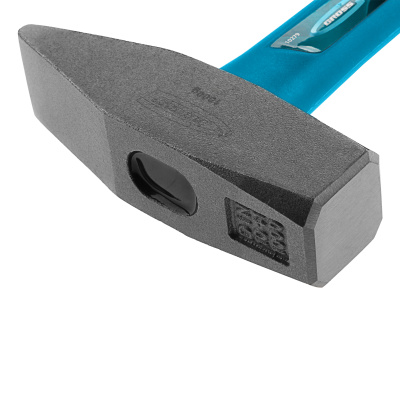 Молоток слесарный, 1000 г, квадратный боек, фибергласовая обрезиненная рукоятка Gross по ценам производителя в Челябинске с доставкой по всей России