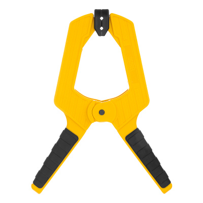 Струбцина клещеобразная, усиленная 100 х 80 мм, двухкомпонентные рукоятки Denzel по ценам производителя в Челябинске с доставкой по всей России