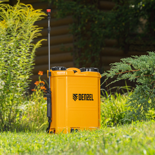 Опрыскиватель ранцевый аккумуляторный D-16LA, 16 л, 12 В, 8 Ач Denzel по ценам производителя в Челябинске с доставкой по всей России