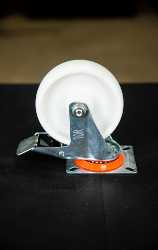 Колесо поворотное полипропилен SRCnb 55 125 мм с тормозом (N) по ценам производителя в Челябинске с доставкой по всей России