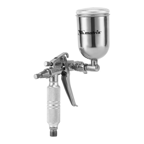 Краскораспылитель пневматический для финишных работ с верхним бачком V 0,1 л, сопло D 0.5 мм Matrix по ценам производителя в Челябинске с доставкой по всей России